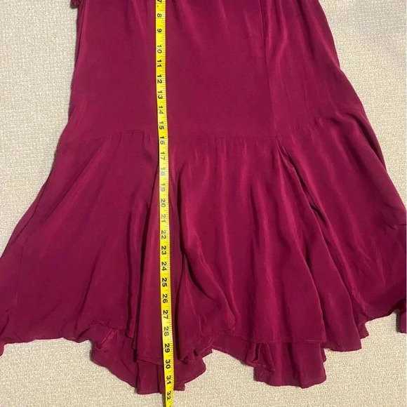 Urban Outfitters Trapeze Dress Maroon Women’s Small - Picture 2 of 8